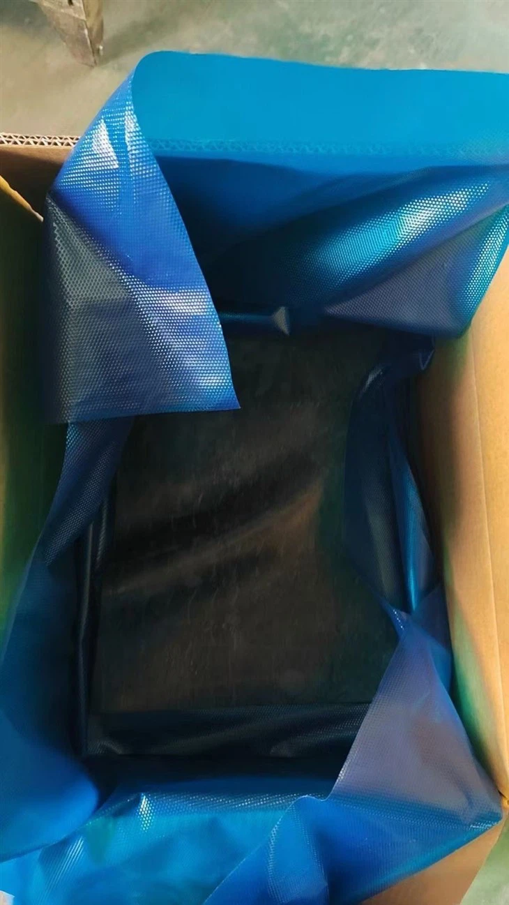 Blue PE embossed diamond Film 